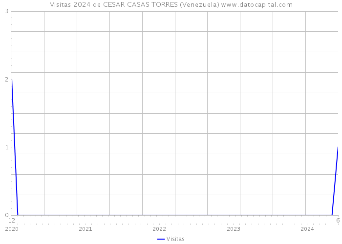 Visitas 2024 de CESAR CASAS TORRES (Venezuela) 