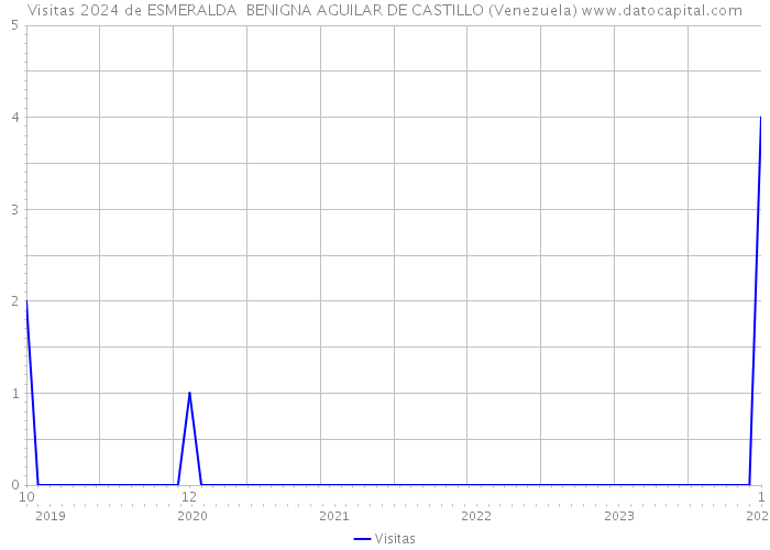 Visitas 2024 de ESMERALDA BENIGNA AGUILAR DE CASTILLO (Venezuela) 